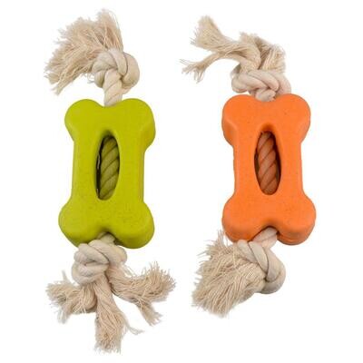 Duvo Eco rubber flat bone (1 Piece)