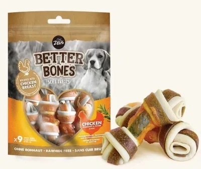 Zeus Better Bones Wraps Roast chicken, rosemary and thyme flavour