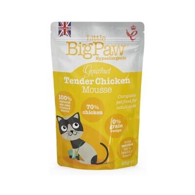 Little Big Paw Gourmet Chicken Mousse - 85g
