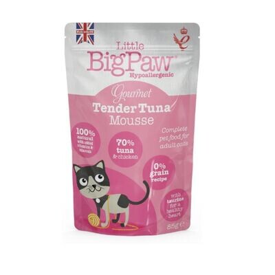 Little Big Paw Gourmet Atlantic Tuna Mousse - 85g