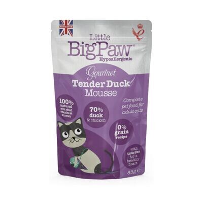 Little Big Paw&#39;s Gourmet Tender Duck Mousse - 85g
