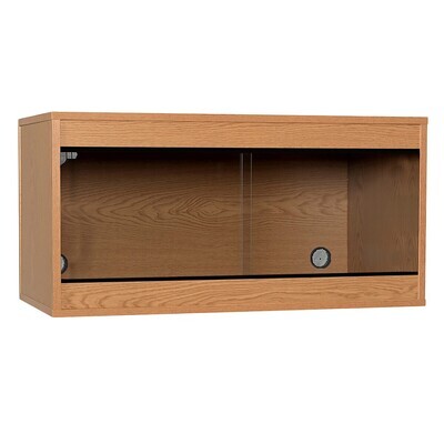 Habistat Wooden Vivarium -  L91 x D46 x H46cm (36 x 18 x 18in) - Oak