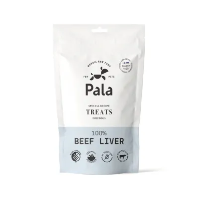 Pala 100% Beef liver treats - 100g