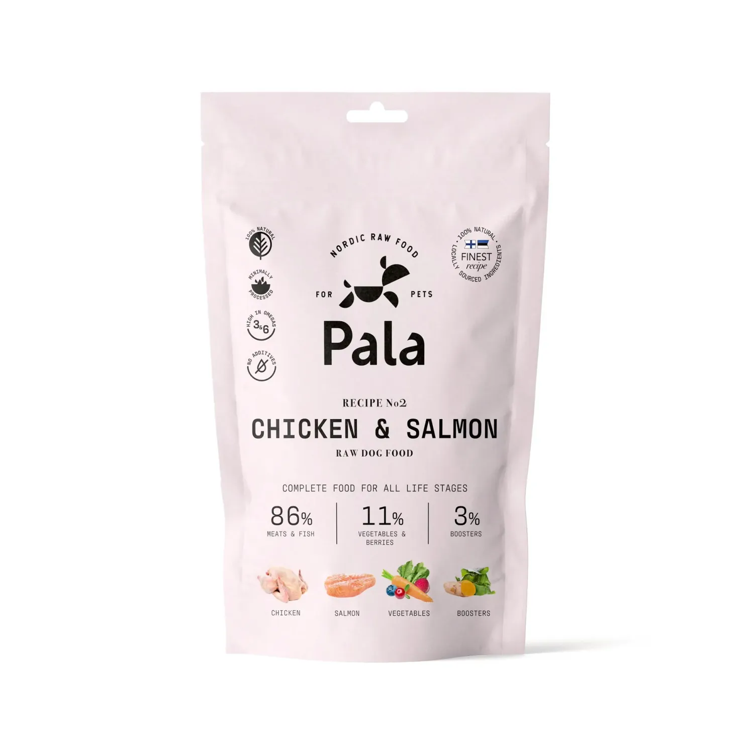Pala - Recipe # 2 - Chicken &amp; Salmon - 100g