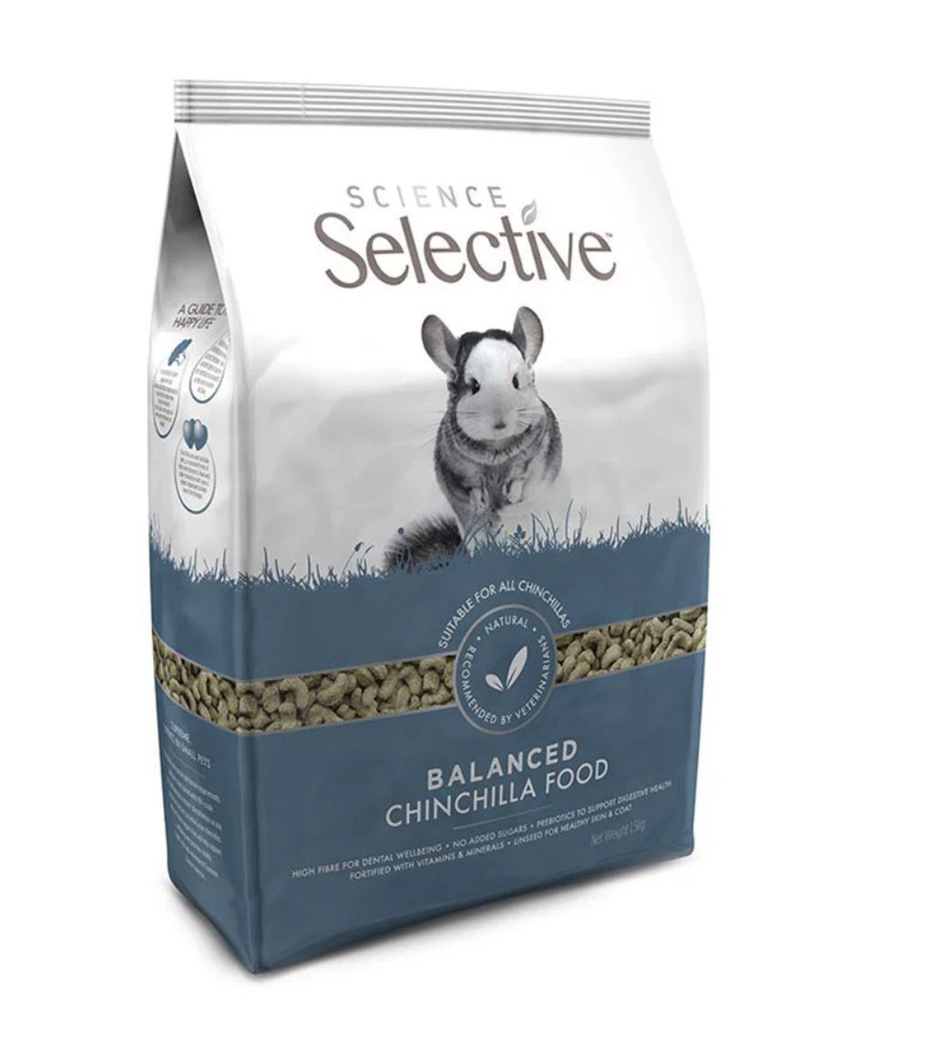 Selective Chinchilla Food 1.5kg