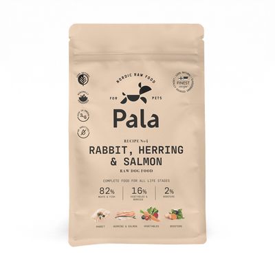 Pala Recipe # 4 - Rabbit, herring &amp; salmon - 1kg