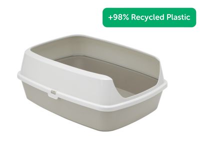Modern Maryloo with Rim - Large Litter Tray