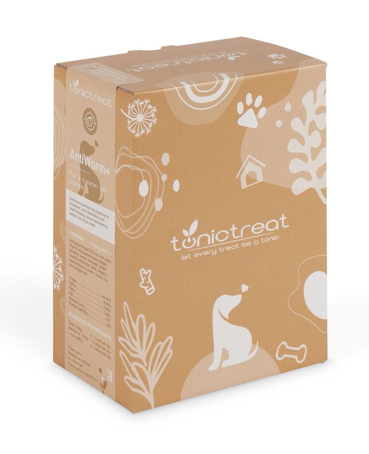 TonicTreat - AntiWorm Dog Treats (31 Piece)