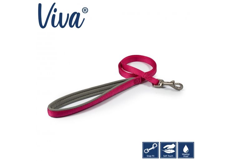 Ancol Viva Snap Lead - Pink