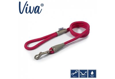 Viva Rope Lead - Reflective Pink