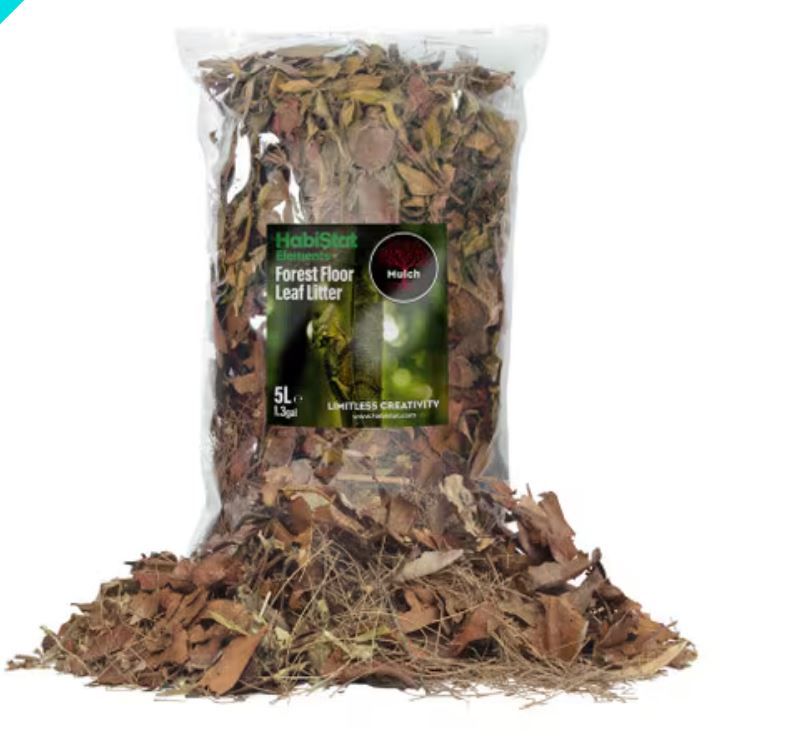 HabiStat Forest Floor Leaf Litter 5L