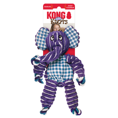 Kong Floppy Knots Elephant - M/L