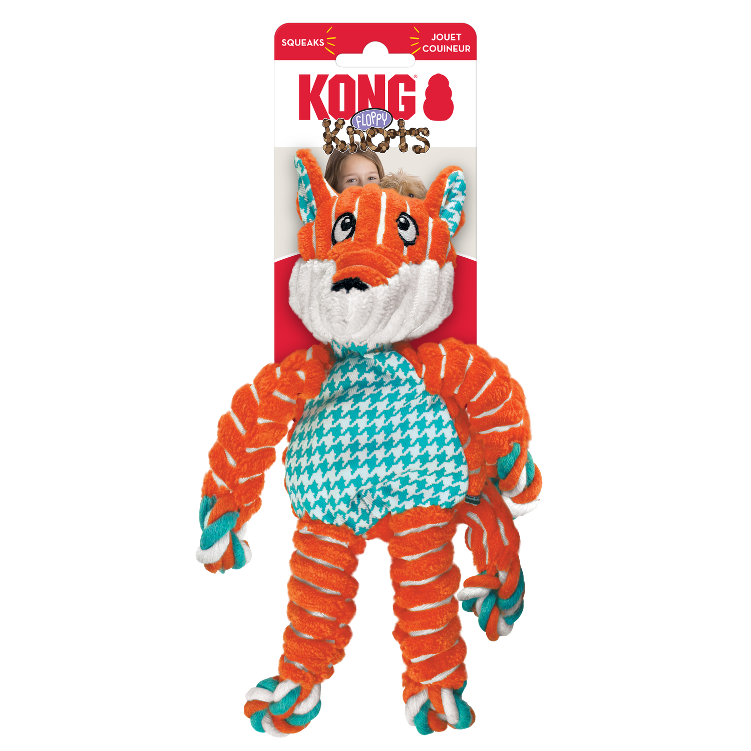 Kong Floppy Knots Fox S/M