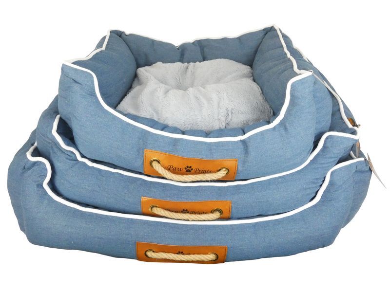 Blue Rope Bed (Choose a Size)