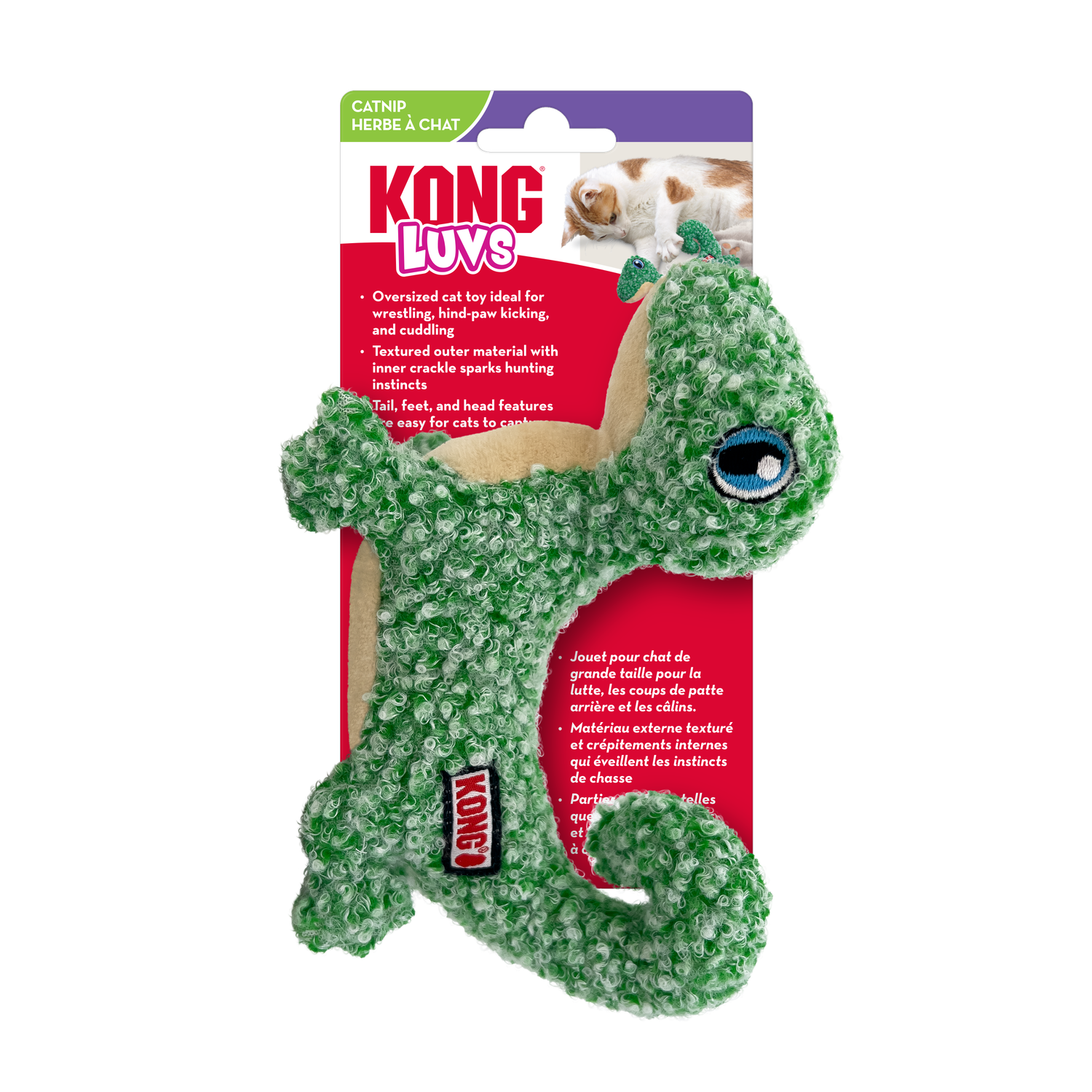 Kong Cat Luv Lizard