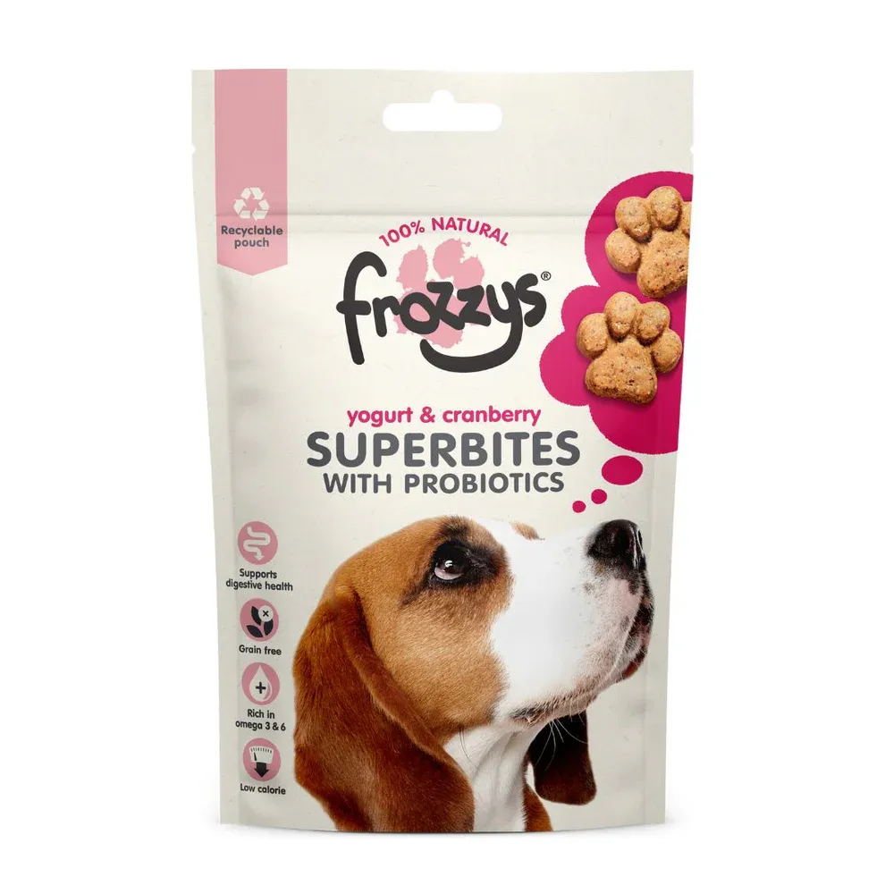 Frozzys Superbites Yogurt and Cranberry 100g