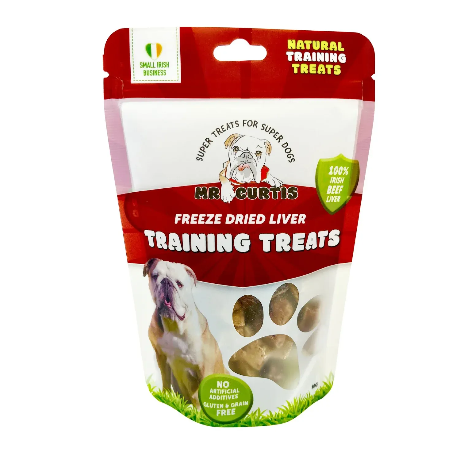 Mr. Curtis Natural Training Liver Treats 50g