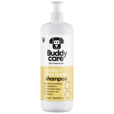 Buddy Care Vanilla &amp; Shea Butter Dog Shampoo 500ml