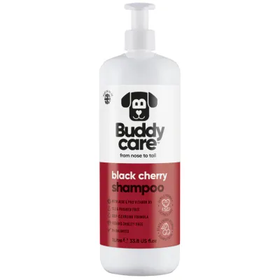 Buddy Care Black Cherry Dog Shampoo 500ml