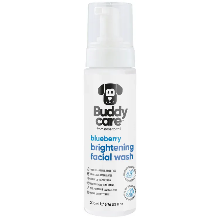Buddy Care Blueberry Dog Facial Wash 200ml