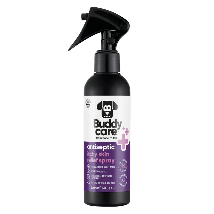Buddy Care Pet Antiseptic Itchy Skin Relief Spray