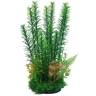 Betta Choice 9&quot; Green &amp;Yellow Combi Plastic Plant