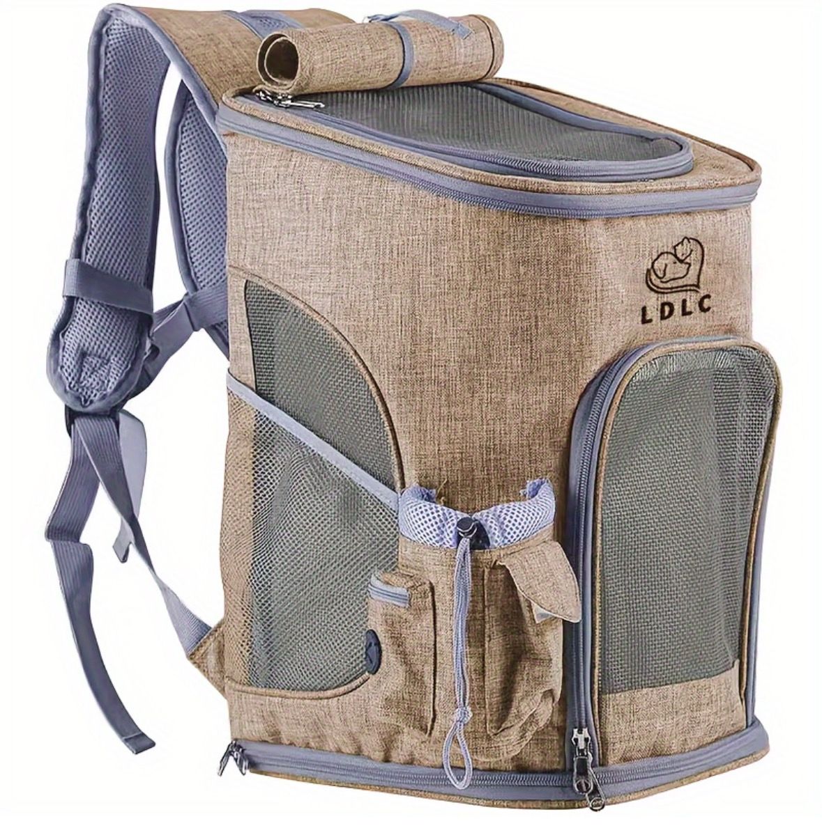 LCDC Pet Backpack - Brown