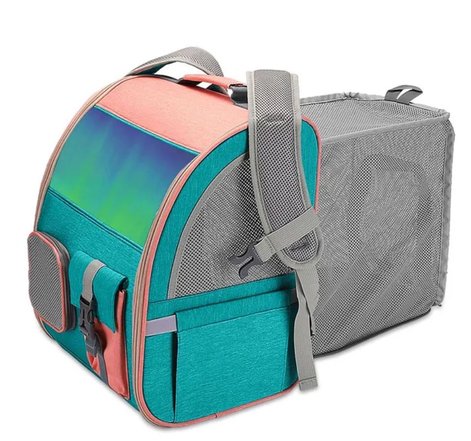 Multi Colour Pet Expandable Back Pack