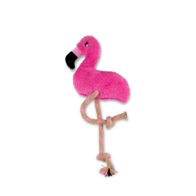 Beco Fernando Flamingo Dog Rope Toy
