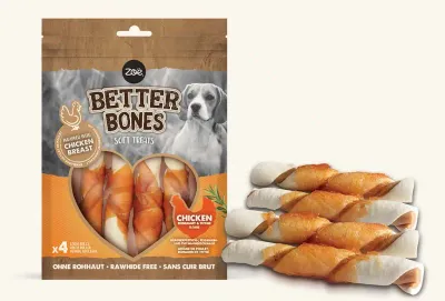 Zeus Better Bones Chicken, Rosemary &amp; Thyme Large Rolls (4)