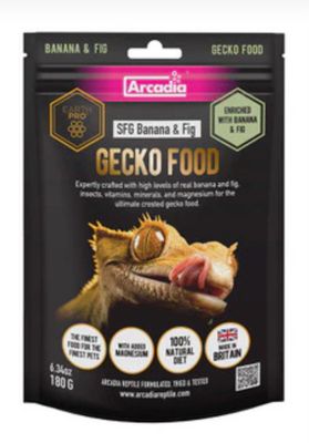 Arcadia gecko food SFG in fig and banana 180g