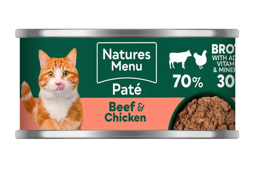 Natures Menu Beef and Chicken Can Tin 85g