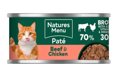 Natures Menu Beef and Chicken Can Tin 85g