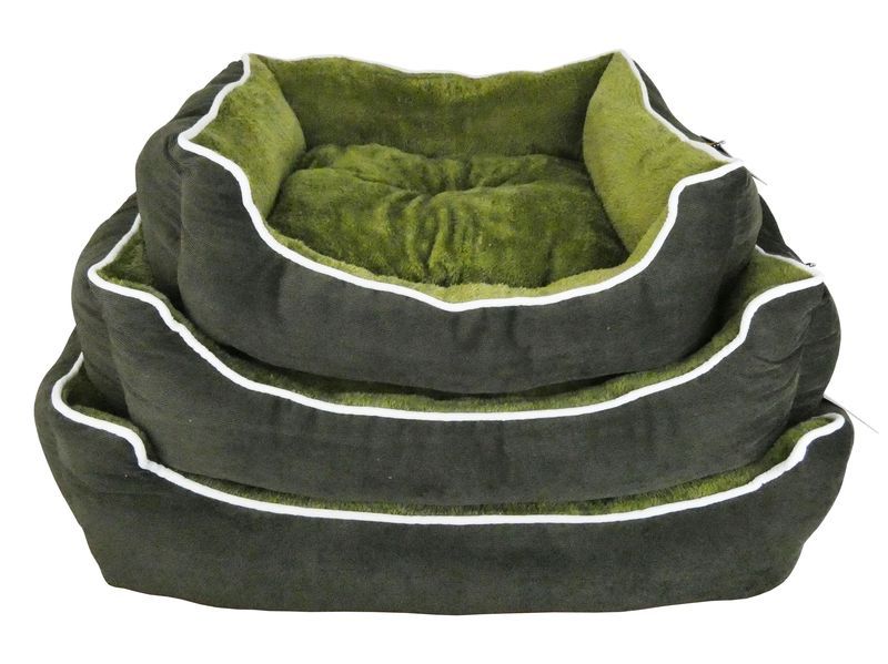 ​Slumber Green Corduroy Bed (1)