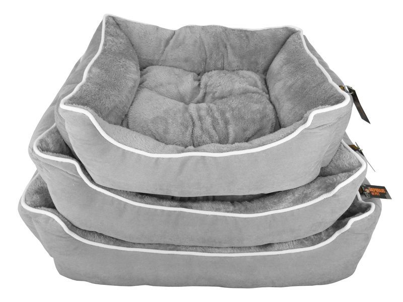 ​Slumber Grey Corduroy Bed (1)