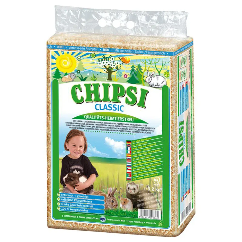 Chipsi Classic Small Animal Bedding (3.2kg)