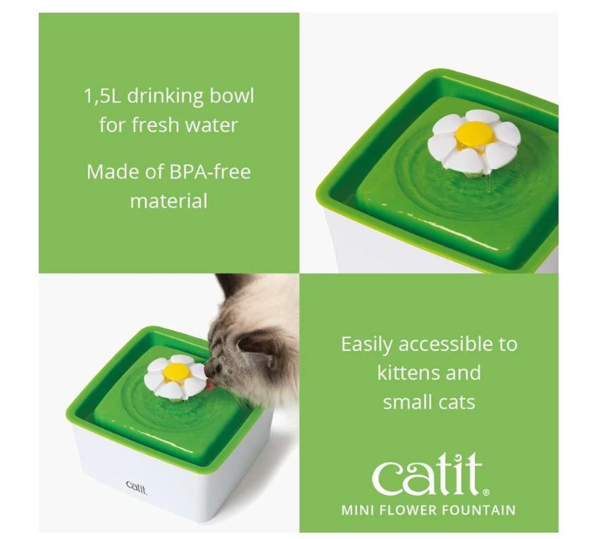 Catit Mini Flower Water Drinking Fountain