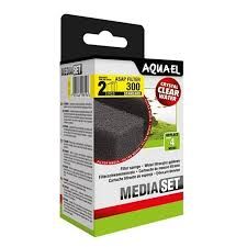 AQUAEL ASAP 300 MEDIA SPONGE SET 2PCS