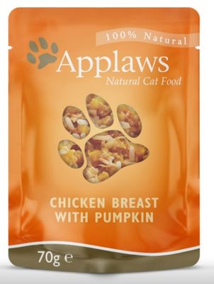 Applaws Chicken Breast with Pumpkin Pouch - 70g
