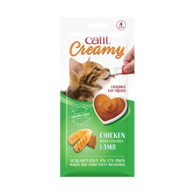 CatIt Creamy Cat Treats - Lamb 4pk