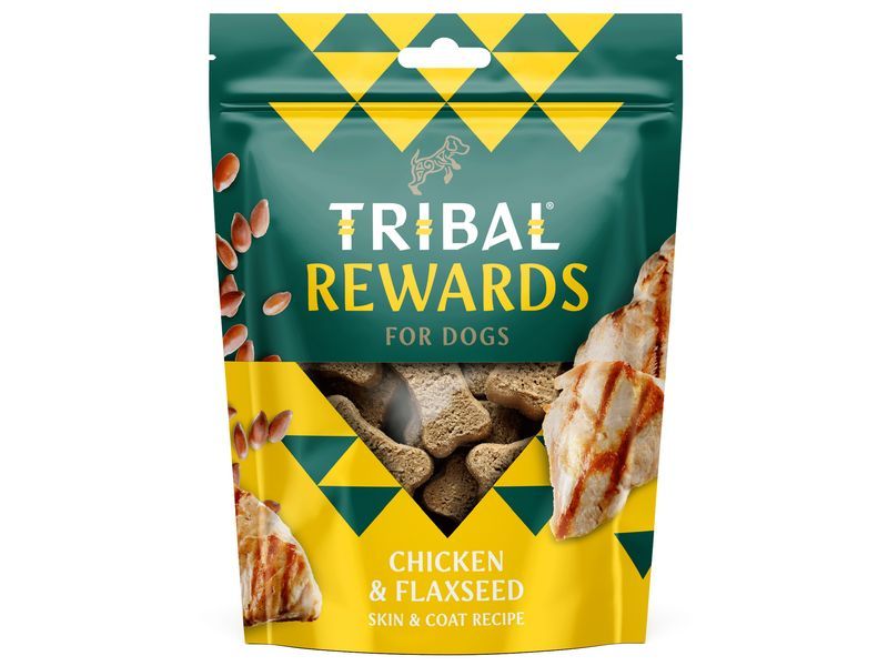 Tribal Rewards Baked Treats - Chicken &amp; Flaxseed