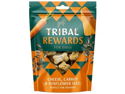 Tribal Rewards Baked Treats - Cheese, Carrot &amp; Sunflower Seeds
