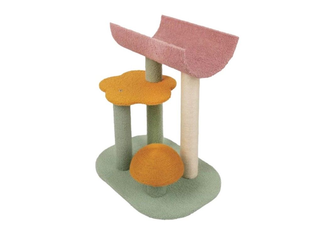Pawise Mushroom Rest Tower Scratching Tree