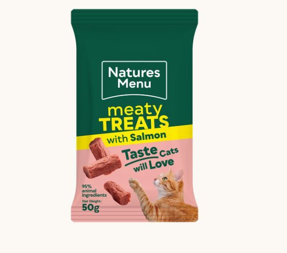 Natures Menu Salmon Cat Treats 50g