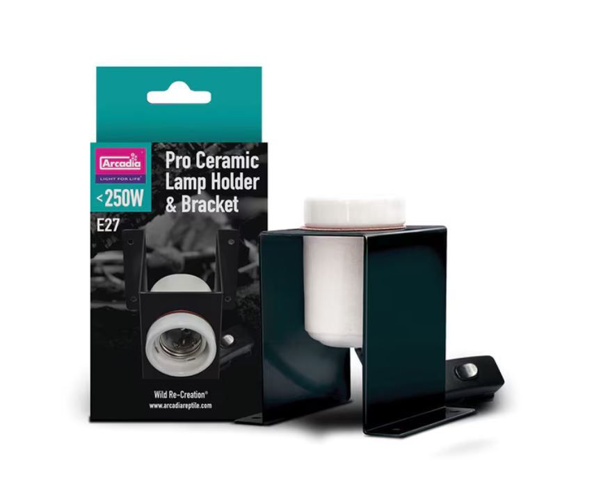 Arcadia Pro Ceramic Lamp Holder &amp; Bracket