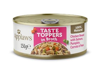 Applaws Dog Food Topper - Chicken, Salmon, Pumpkin, Carrots &amp; Peas 156g