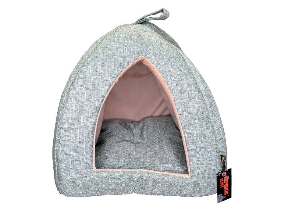 Grey Igloo Bed 14"