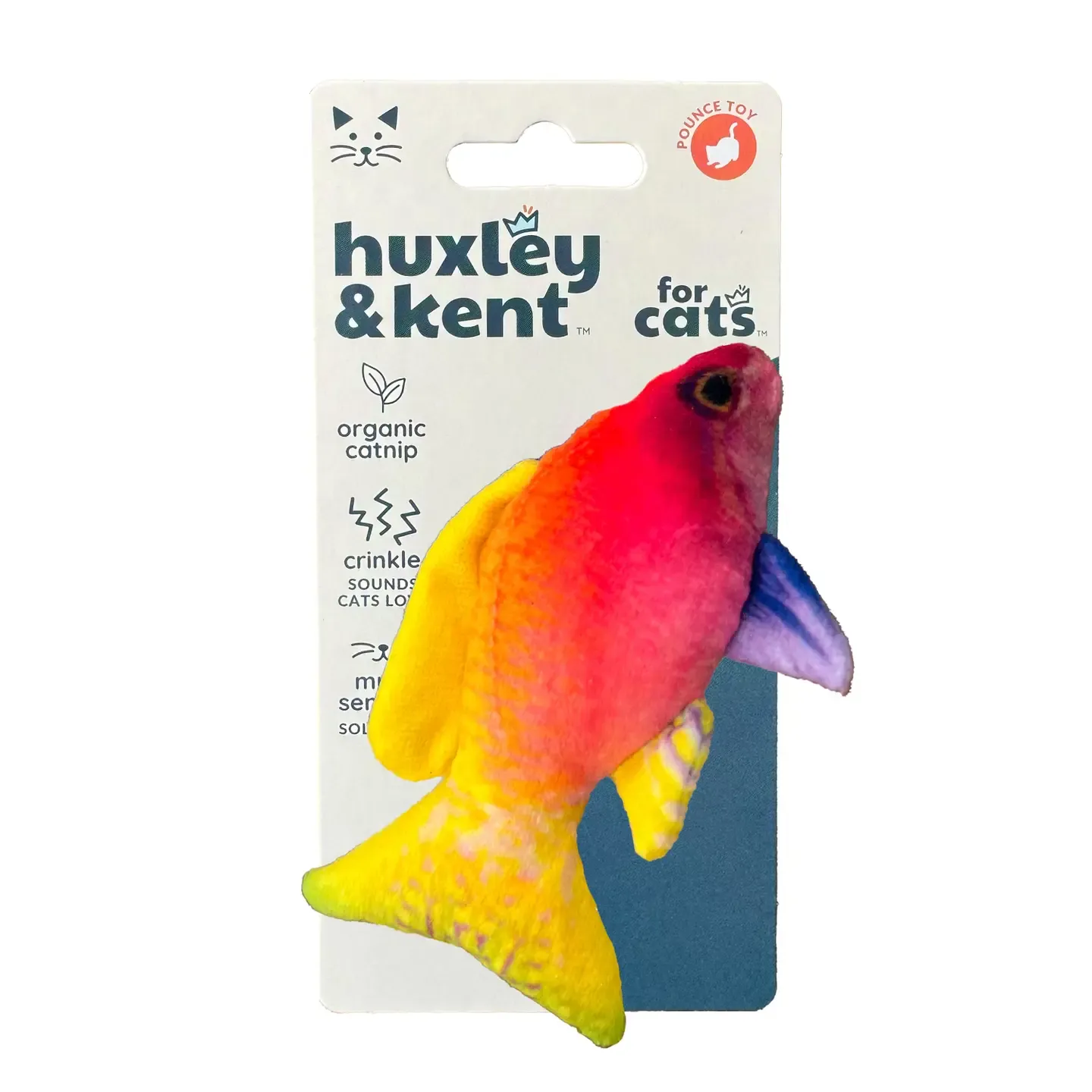 Huxley &amp; Kent - Rainbow Guppy Cat Toy
