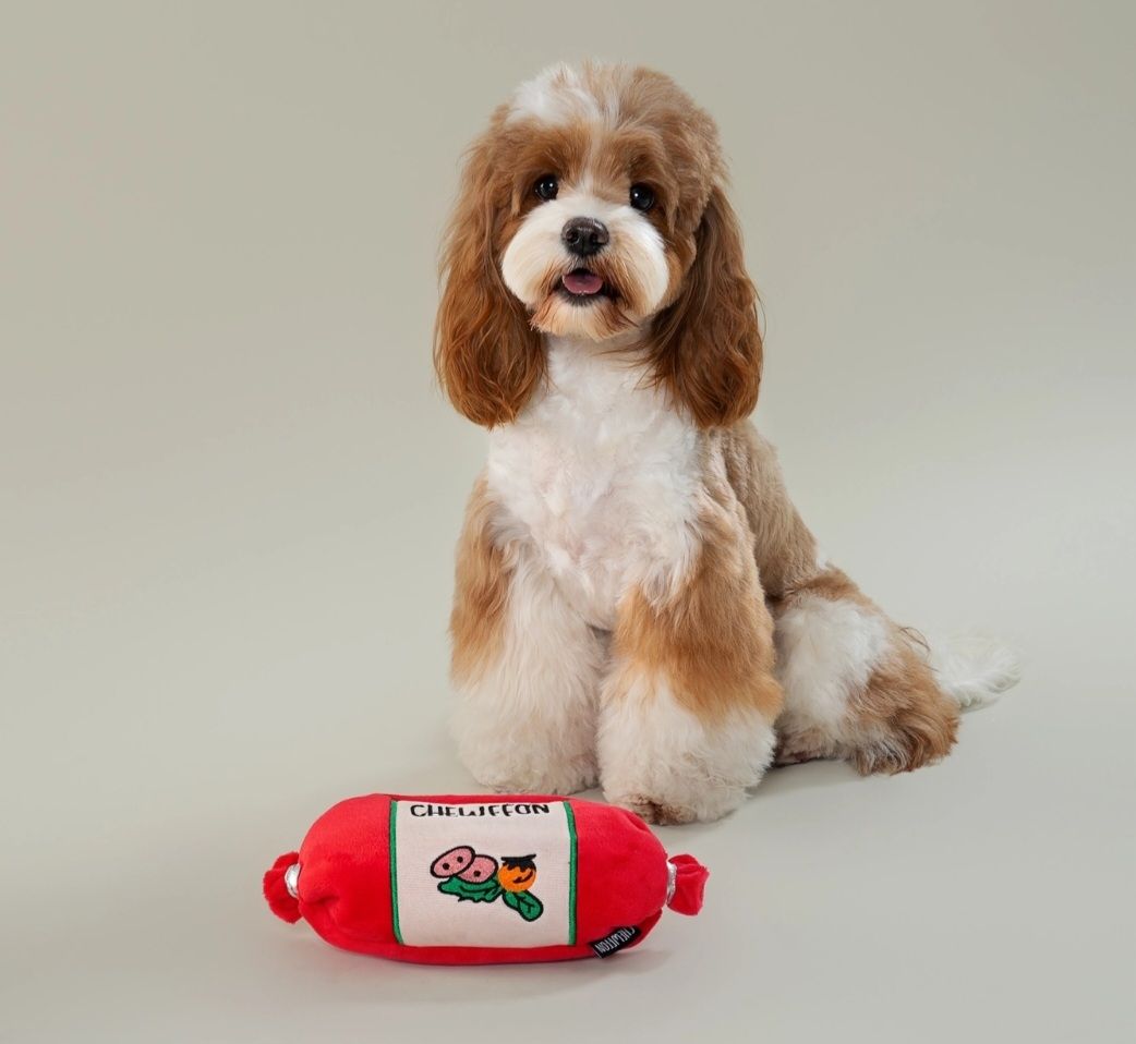 Chewffon - sausage snuffle toy 🐶