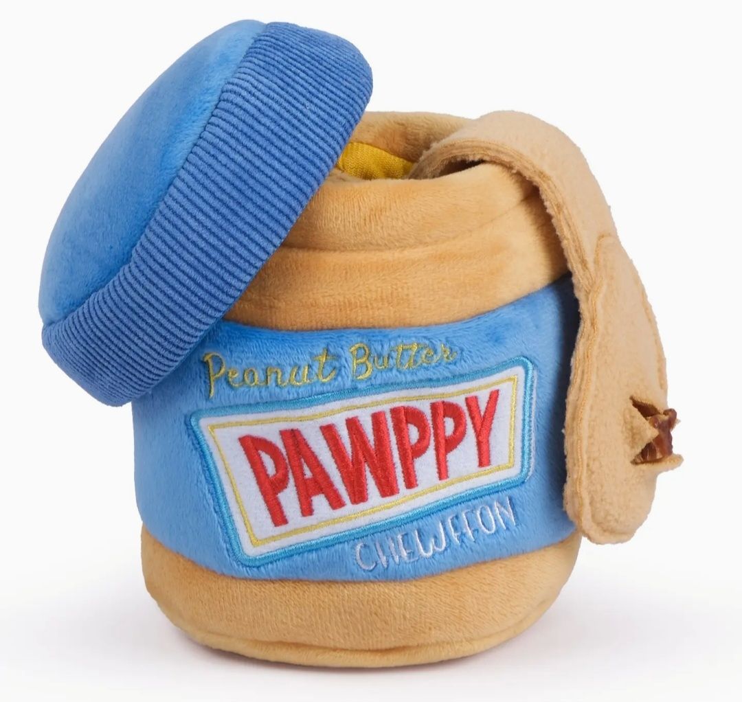 Cheffon -peanut butter snuffle jar enrichment toy🐶🥜